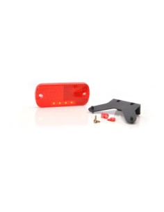 LED Position Lamp 905 W128 12V-24V Red Was