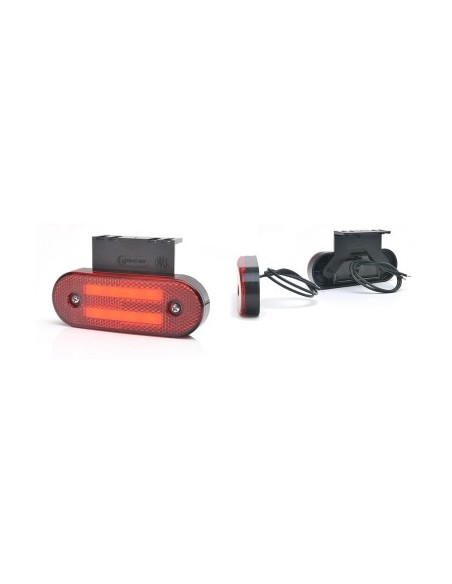 W175 LED helyzetjelző lámpa, 12V-24V, WAS