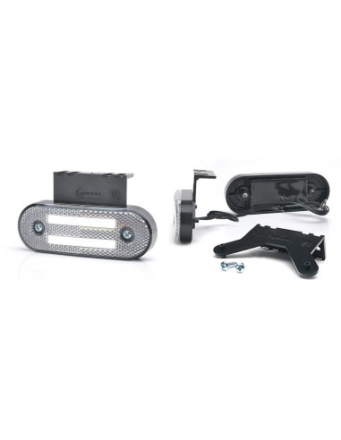 W175 LED helyzetjelző lámpa, 12V-24V, WAS