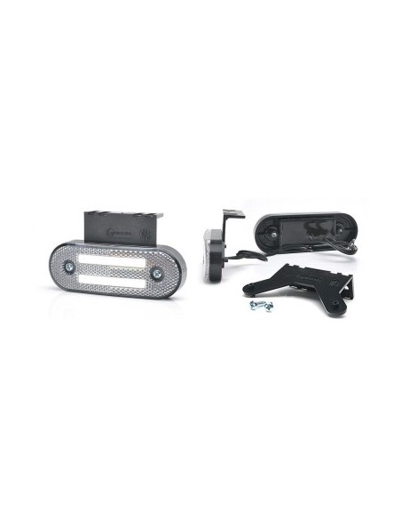 W175 LED helyzetjelző lámpa, 12V-24V, WAS