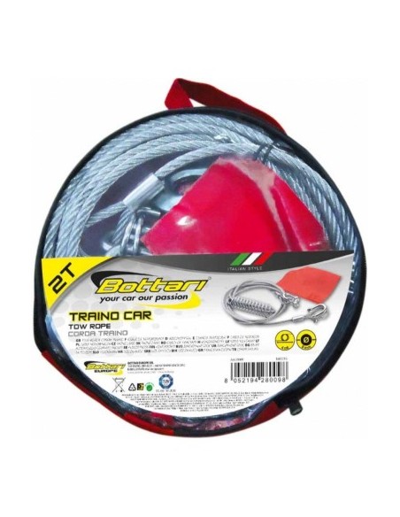 Steel Towing Cable 3000KG Bottari