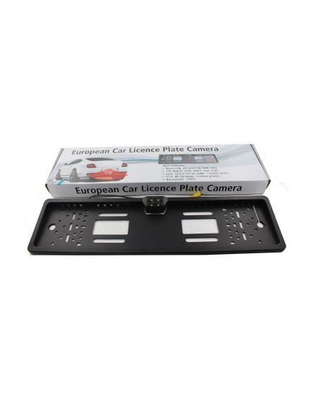Universal rearview camera on license plate with Night Vision