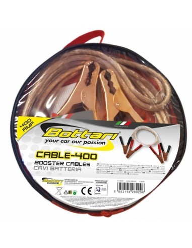 400 Amp Bottari Jump Cables