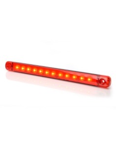 721 W97.5 12V-24V Piros Pozíció Led Lámpa Was