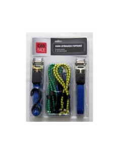 Sent 2 pcs straps and 6 pcs elastic strap CAR FACE