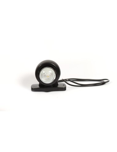 LED Position Lamp 275 W56 12V-24V White / Red Was