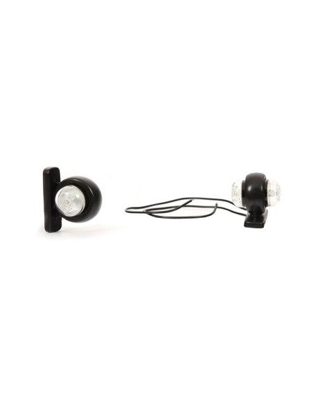 LED Position Lamp 275 W56 12V-24V White / Red Was