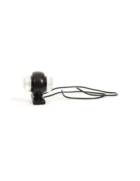 LED Position Lamp 275 W56 12V-24V White / Red Was