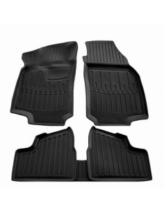 Rubber mat set type tray for Opel Astra G (1998-2004)