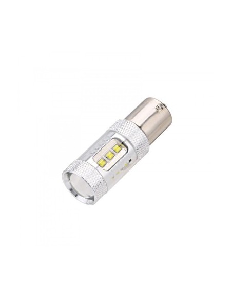 Led Hajó PIROS 80W BA15D, 1142 TENGERI 12V-24V Canbus led CREE - BTLE1125C-BA15D-PIROS