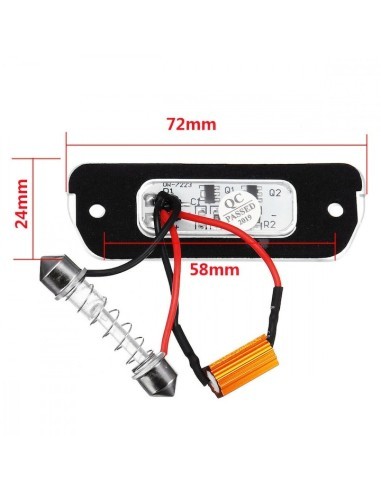 Set 2 Lampi Numar Led pentru Mercedes-Benz ML...