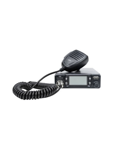 CB Rádióállomás Pni Escort Hp 9700 12/24v, Usb, Anc, Asq, Tartalmazza a Dugaszt