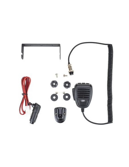 CB Radio Station Pni Escort Hp 9700 12/24v, Usb, Anc, Asq, Included Cigarette Lighter Socket