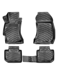 Rubber mat set type tray for Subaru XV 2012-2017