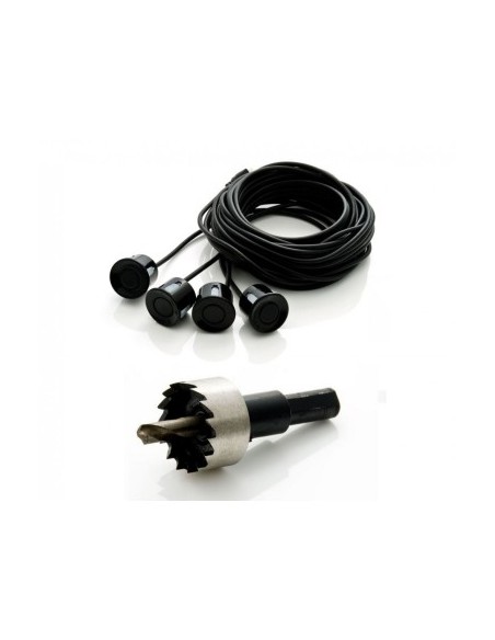 Set of 4 parking sensors 22mm different colors with included drill