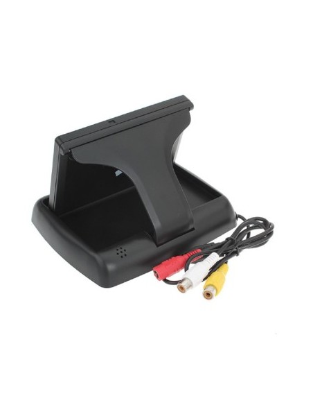 Parking sensors with video camera and 4.3" foldable LCD display T22