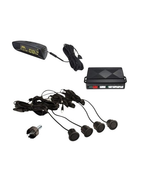 Parking sensors with LCD display