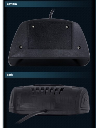 Parking sensors with LCD display