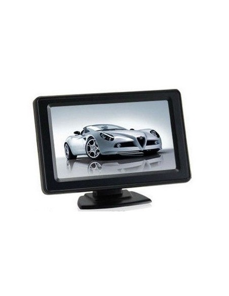Parking sensors with video camera and 4.3" LCD display T24