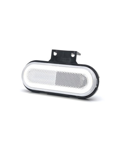 LED Position Lamp 1401 W198 12V-24V White Was