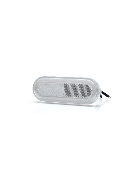 LED Position Lamp 1401 W198 12V-24V White Was