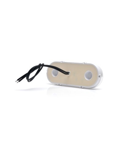 LED Position Lamp 1401 W198 12V-24V White Was