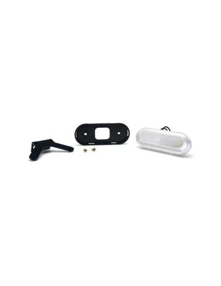 LED Position Lamp 1401 W198 12V-24V White Was