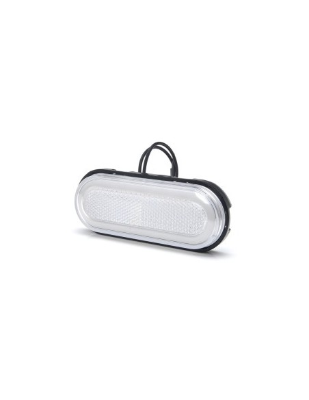 LED Position Lamp 1401 W198 12V-24V White Was