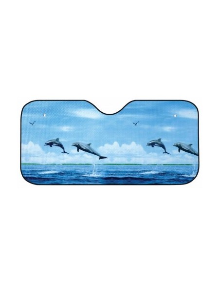 Alu Windshield Sunshade Dolphin Bottari 70X140 cm