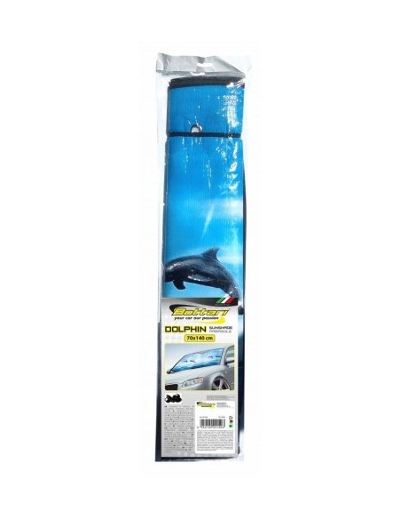 Alu Windshield Sunshade Dolphin Bottari 70X140 cm