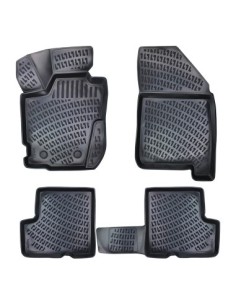 Rubber mat set type tray for Dacia Duster 4X4 2017-