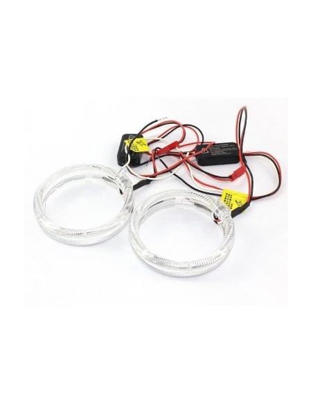 Set of 2 LED car rings diameter 95mm with Dimming function LR-95MM