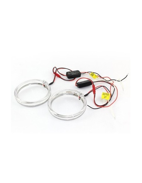 Set of 2 LED car rings diameter 95mm with Dimming function LR-95MM