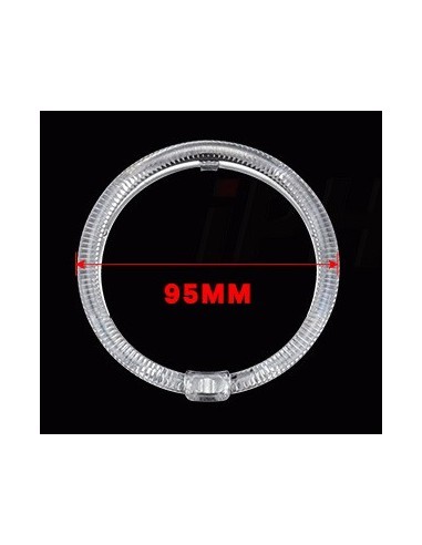 Set of 2 LED car rings diameter 95mm with...