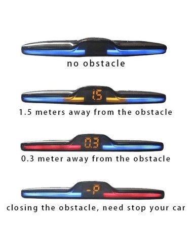 Parking sensors with LED display PK-666