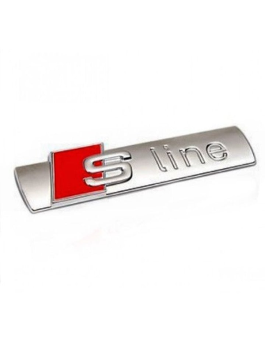 Metallic Adhesive Emblem Audi S line