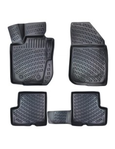 Rubber tray-type car mats set for Dacia Logan I 2004-2012