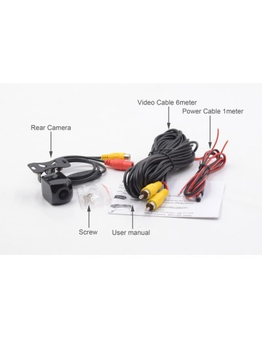 Adjustable 180 Degree Angle Rearview Car Camera...