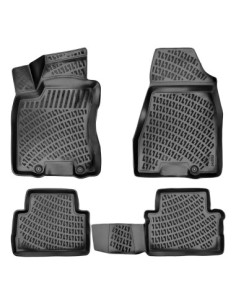 Rubber car mats set for Nissan Xtrail (T30) II 2007-2013