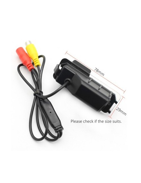 HD Rearview Camera with StarLight Night Vision for VW Golf 6, Golf 7, Passat B7, Amarok