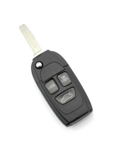 Folding Key Case 3 Buttons for Volvo