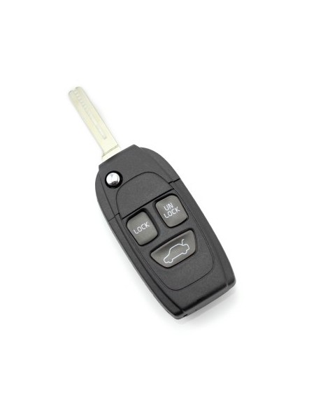 Folding Key Case 3 Buttons for Volvo