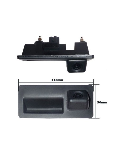 Rear camera for Audi on the trunk handle