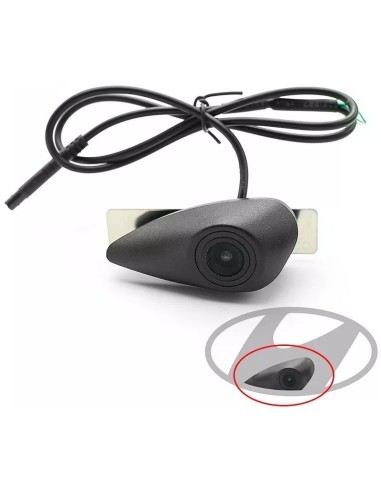 Dedicated front camera for Hyundai with logo...