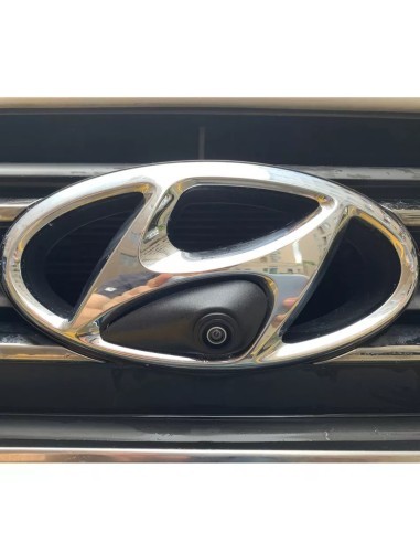 Dedicated front camera for Hyundai with logo...