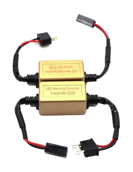 Set of 2 LED H7 12V Error Canceller Bulbs
