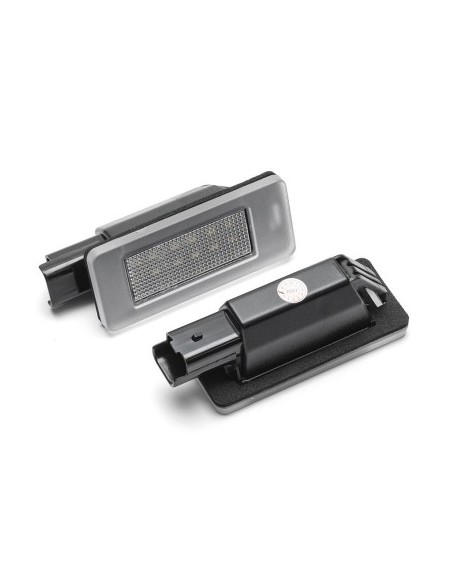 Set of 2 LED License Plate Lights for Citroen C3, C4, C5, DS3, DS5