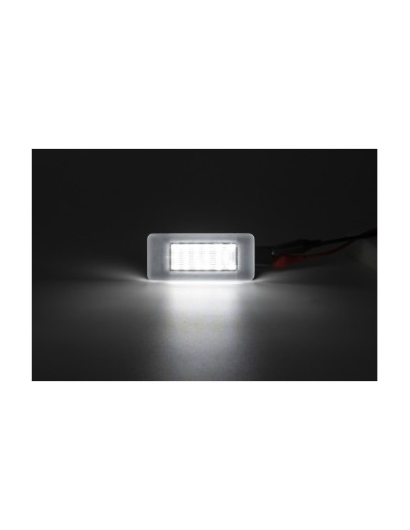 Set of 2 LED License Plate Lights for Citroen C3, C4, C5, DS3, DS5