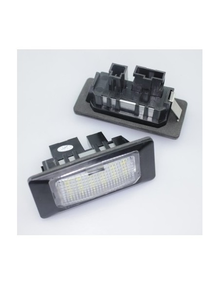 LED License Plate Lights for Audi Q5, A4, A5, S5, RS5, A6, A7, TT, TTRS