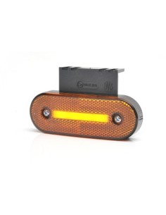 LED Marker Light 1219 W174 12V-24V Orange Position Was